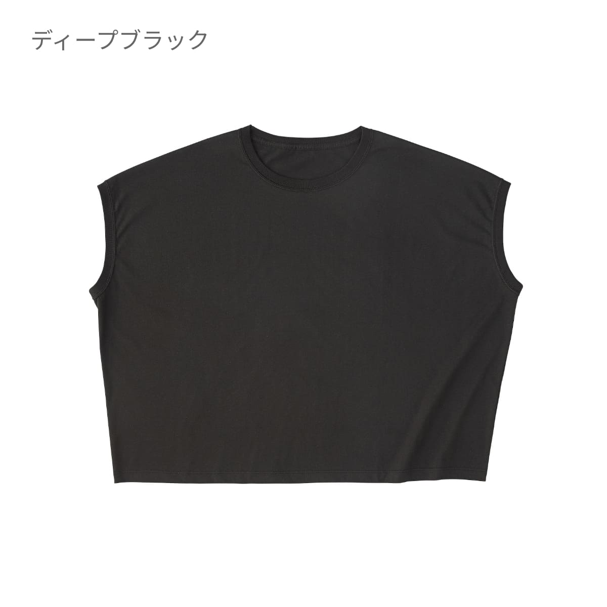 スリーブレスワイドTシャツ | レディース | 1枚 | WNS-807 | オフ
