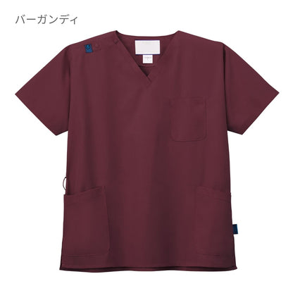 スクラブ | ユニフォーム | 1枚 | 7070SC | バーガンディ