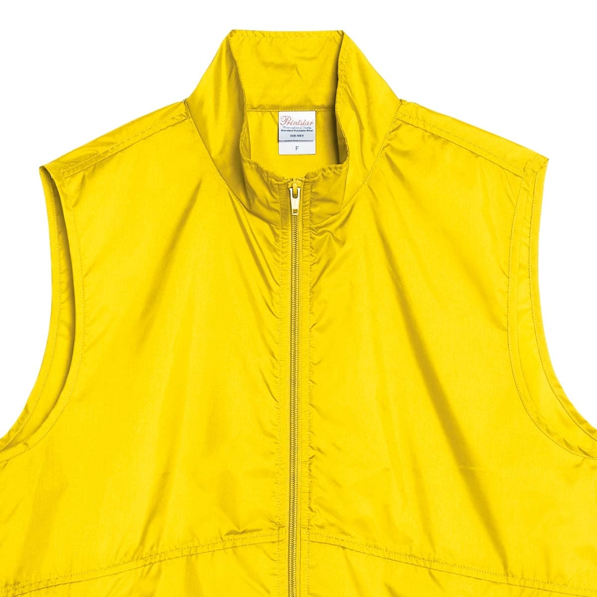 ベーシックカラーベスト | メンズ | 1枚 | 00008-NEV | 蛍光イエロー