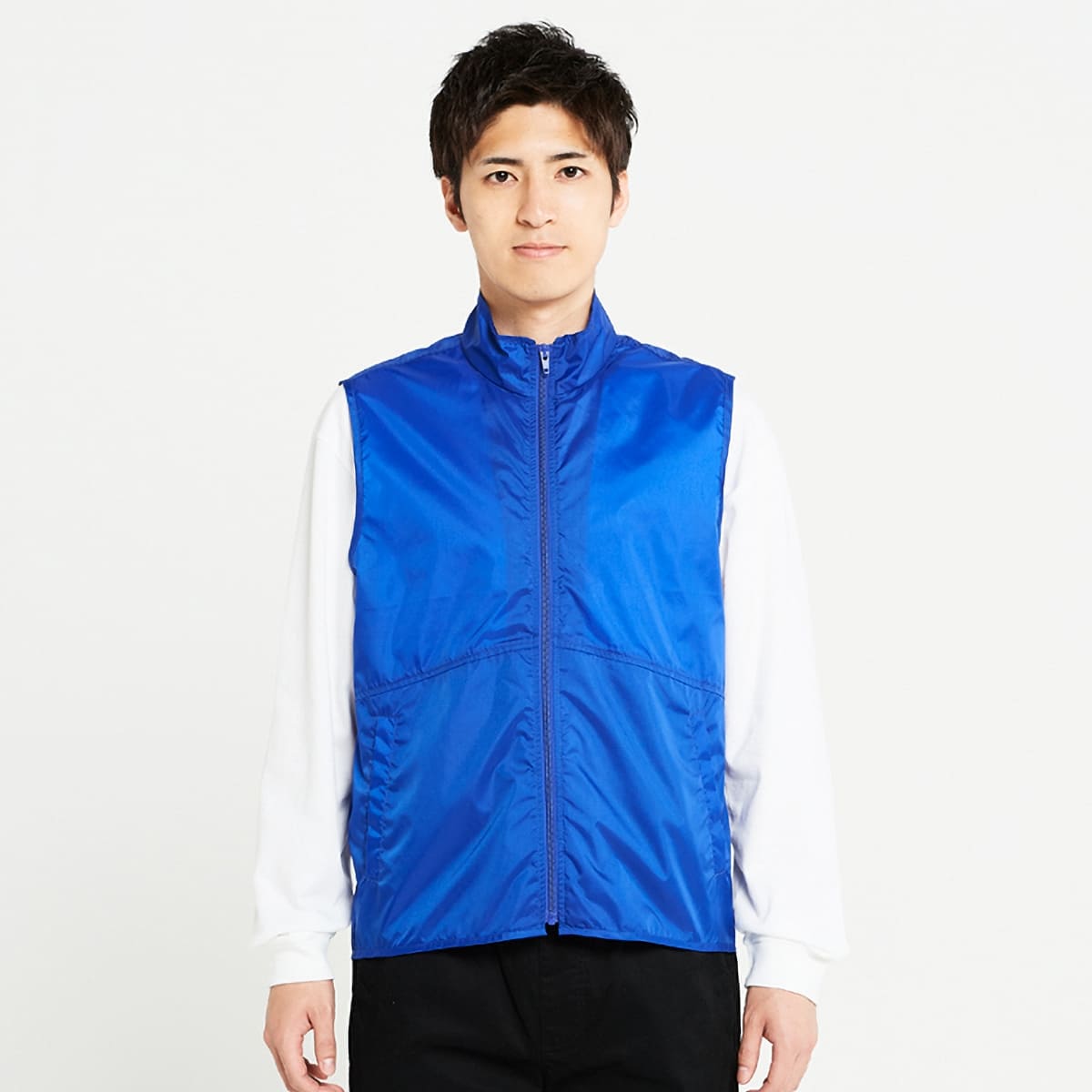 ベーシックカラーベスト | メンズ | 1枚 | 00008-NEV | ブルー