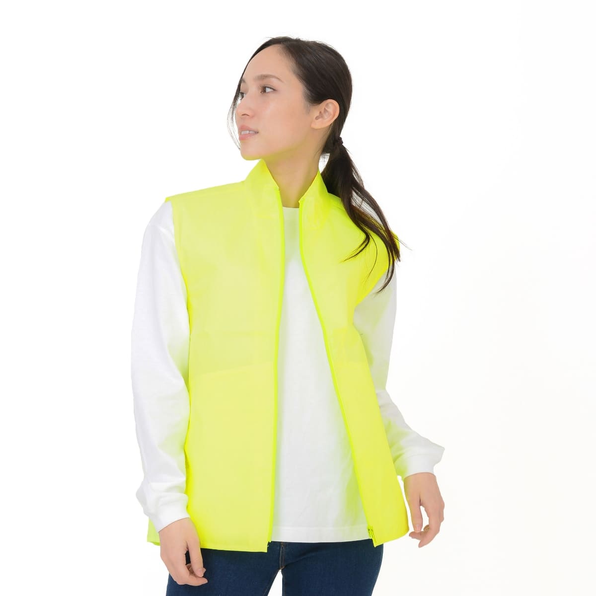 ベーシックカラーベスト | メンズ | 1枚 | 00008-NEV | ホワイト