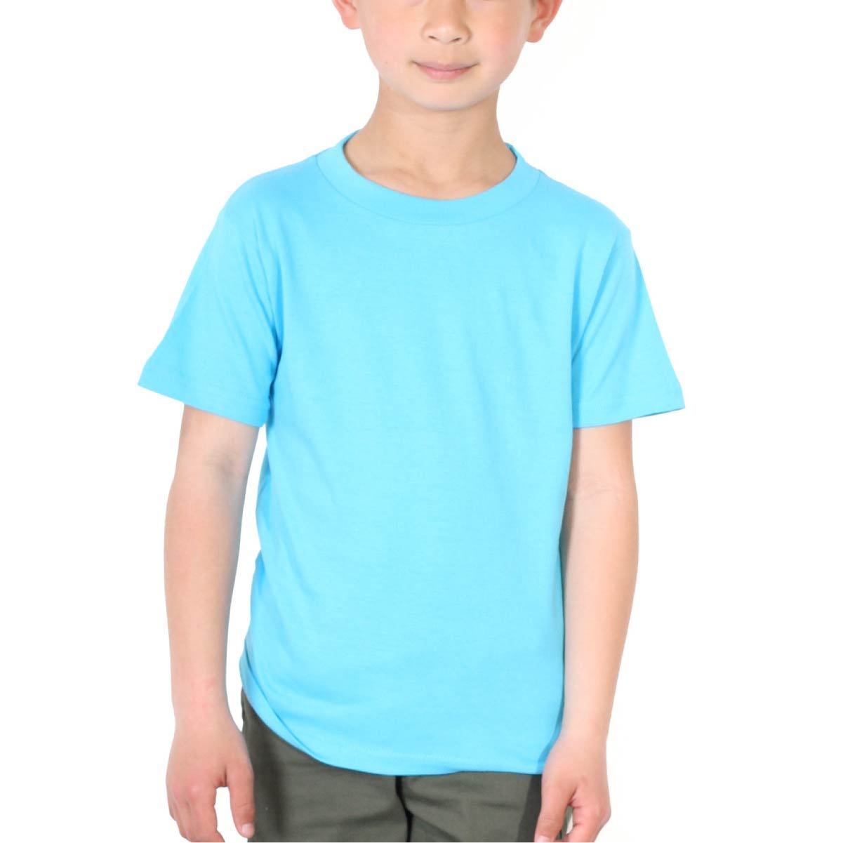 5.6オンス ヘビーウェイトTシャツ | キッズ | 1枚 | 00085-CVT | シーブルー