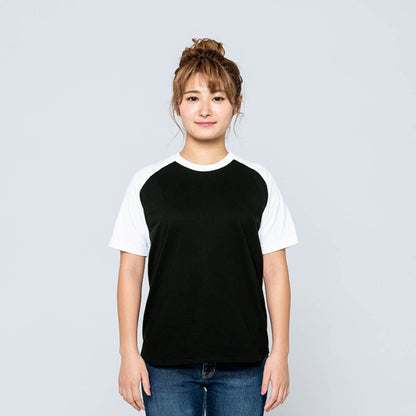 5.6オンス ヘビーウェイトラグランTシャツ | メンズ | 1枚 | 00106-CRT | ホワイト×ロイヤルブルー