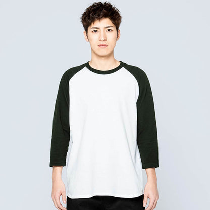 5.6オンス ヘビーウェイトベースボールTシャツ | メンズ | 1枚 | 00107-CRB | ホワイト×ロイヤルブルー