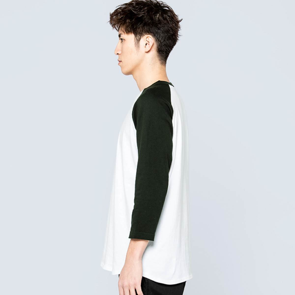 5.6オンス ヘビーウェイトベースボールTシャツ | メンズ | 1枚 | 00107-CRB | ホワイト×レッド