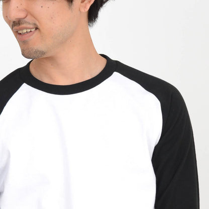 5.6オンス ヘビーウェイトベースボールTシャツ | メンズ | 1枚 | 00107-CRB | ホワイト×ロイヤルブルー