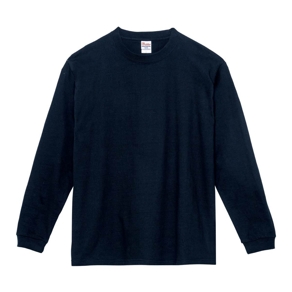 7.4オンス スーパーヘビー長袖Tシャツ | ビッグサイズ | 1枚 | 00149-HVL | ブラック