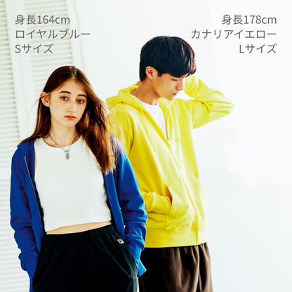 9.7オンス スタンダードWフードジップパーカー | ビッグサイズ | 1枚 | 00189-NNZ | レッド