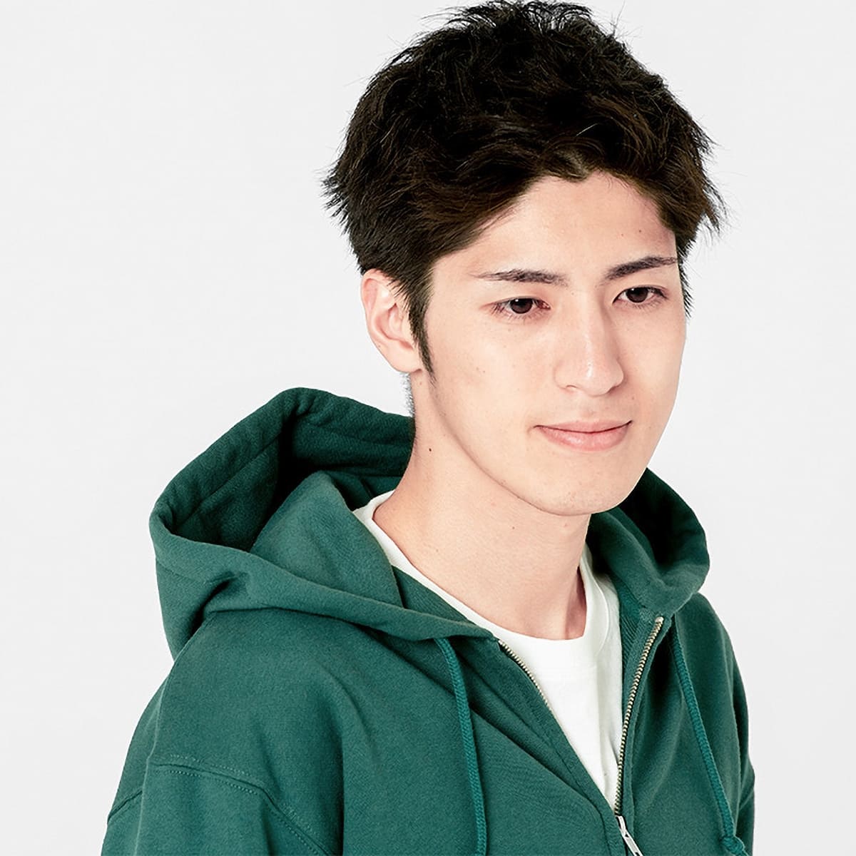 9.7オンス スタンダードWフードジップパーカー | ビッグサイズ | 1枚 | 00189-NNZ | ライトベージュ