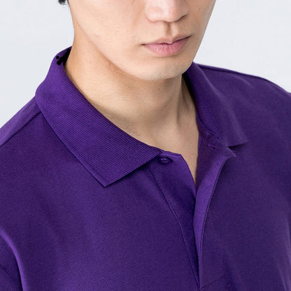 カジュアルポロシャツ | ビッグサイズ | 1枚 | 00193-CP | バーガンディ