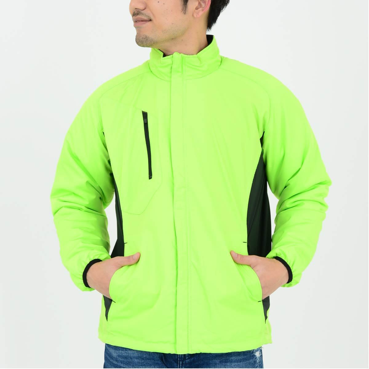 裏フリースストレッチジャケット | ビッグサイズ | 1枚 | 00236-FSC | ホットピンク