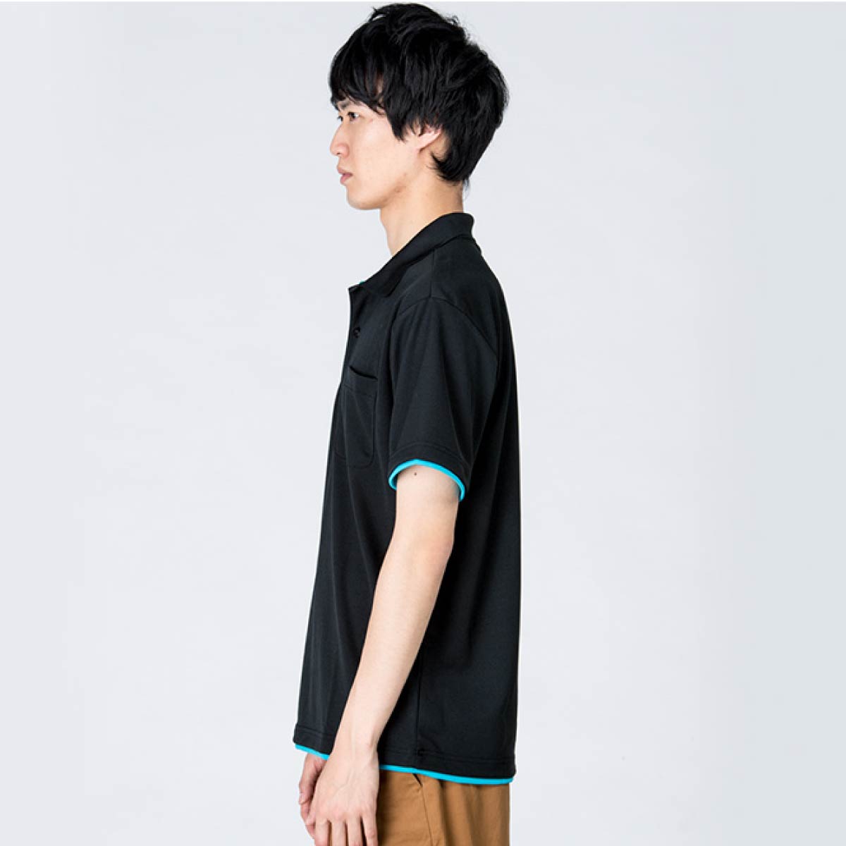 4.4オンス ドライレイヤードポロシャツ | メンズ | 1枚 | 00339-AYP | イエロー×ブラック