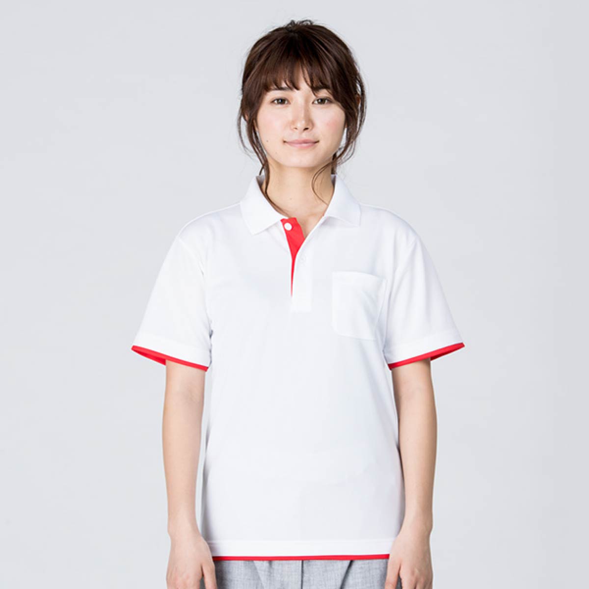 4.4オンス ドライレイヤードポロシャツ | メンズ | 1枚 | 00339-AYP | ネイビー×ホットピンク