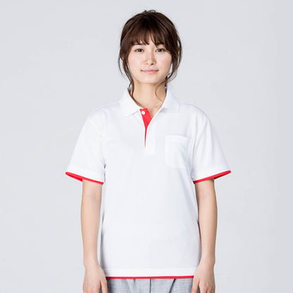 4.4オンス ドライレイヤードポロシャツ | メンズ | 1枚 | 00339-AYP | ネイビー×ホットピンク