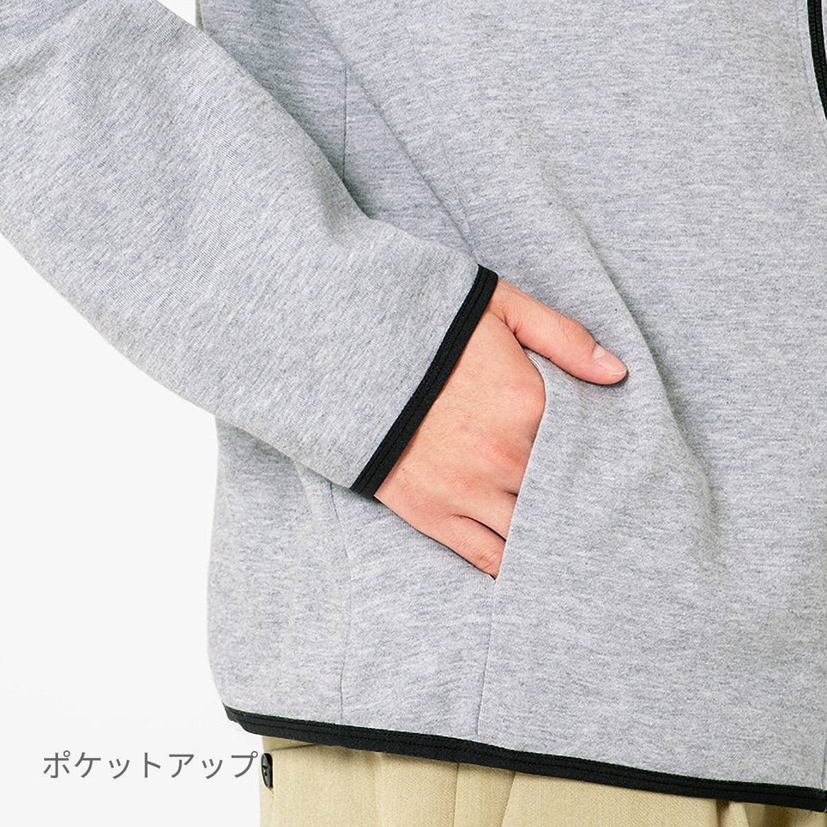 ７．７オンス ASJ ドライスウェットジップジャケット | メンズ | 1枚 | 00344-ASJ | ネイビー