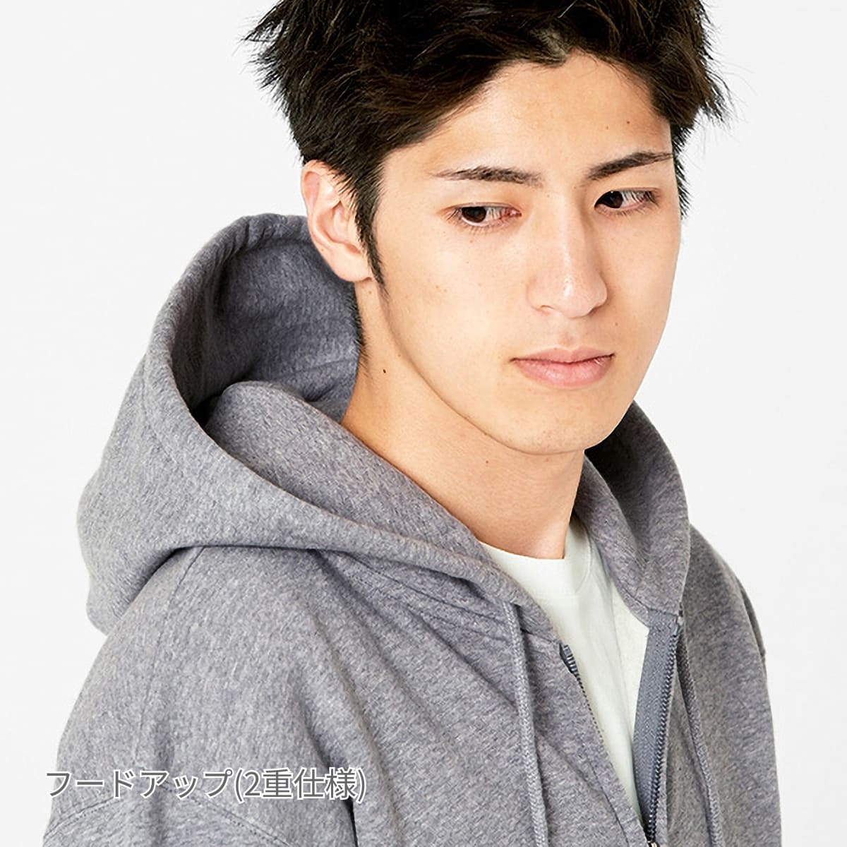 10.0オンス AFZ ドライ裏フリースジップパーカー | ビッグサイズ | 1枚 | 00348-AFZ | バーガンディ