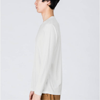 3.5オンス インターロックドライ長袖Tシャツ | ビッグサイズ | 1枚 | 00352-AIL | ホワイト