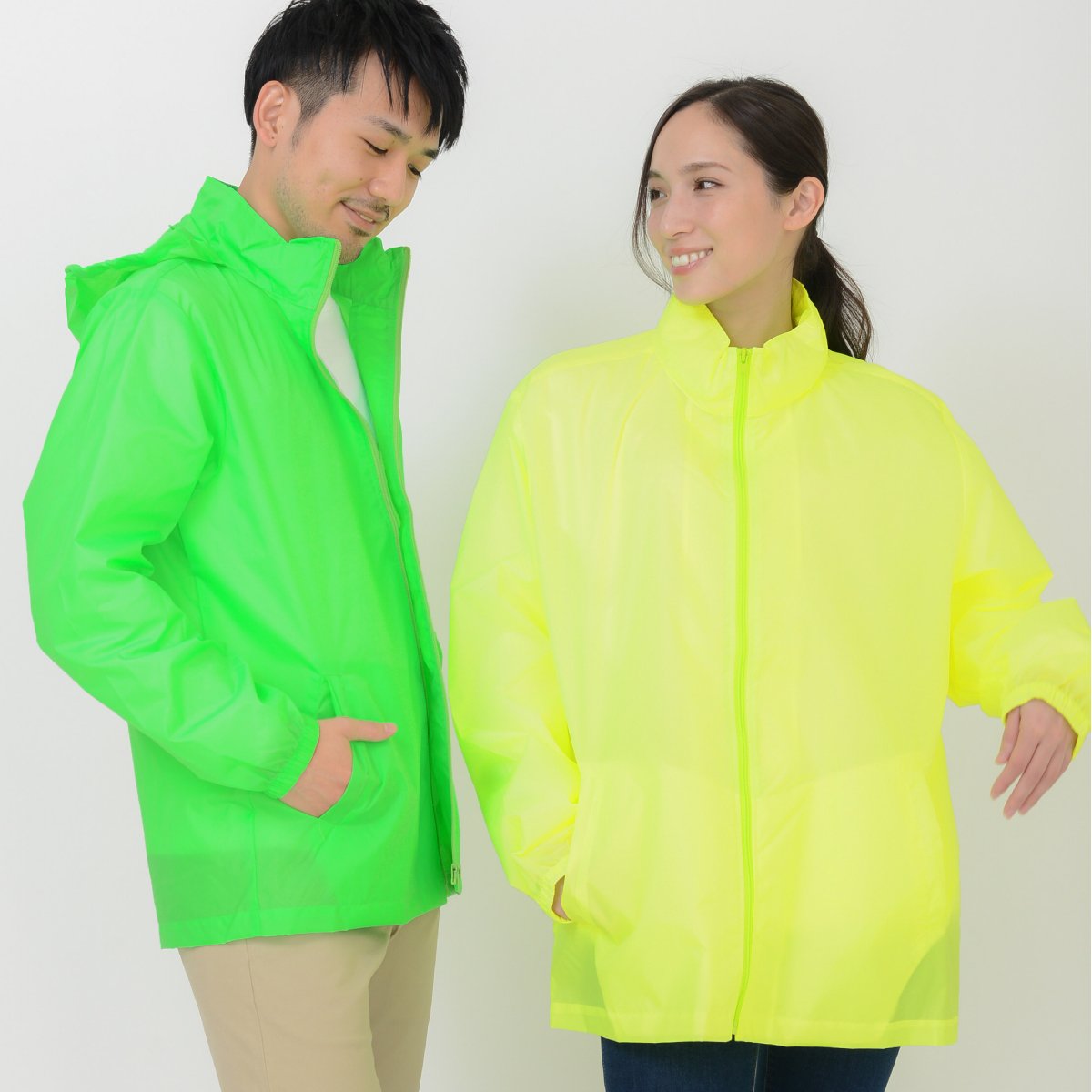 ベーシックフードインウィンドブレーカー | メンズ | 1枚 | 00088-NFW | ホワイト