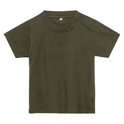 5.6オンス ヘビーウェイトベビーTシャツ | キッズ | 1枚 | 00103-CBT | 杢グレー
