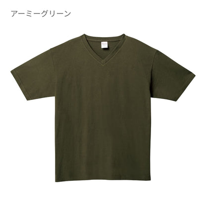 5.6オンス ヘビーウェイト VネックTシャツ | ビッグサイズ | 1枚 | 00108-VCT | レッド