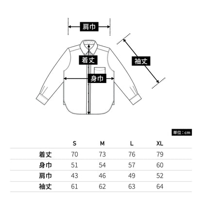 オックスフォード ボタンダウンロングスリーブ シャツ | メンズ | 1枚 | 1269-01 | OX　ホワイト