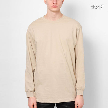 6.0オンス クラシック 長袖Tシャツ | ビッグサイズ | 1枚 | 1304 | ブラック