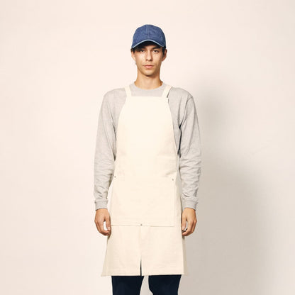 ウォッシュキャンバス エプロン（クロスタイプ） | ノベルティ(小物) | 1枚 | 1384-01 | キャメル