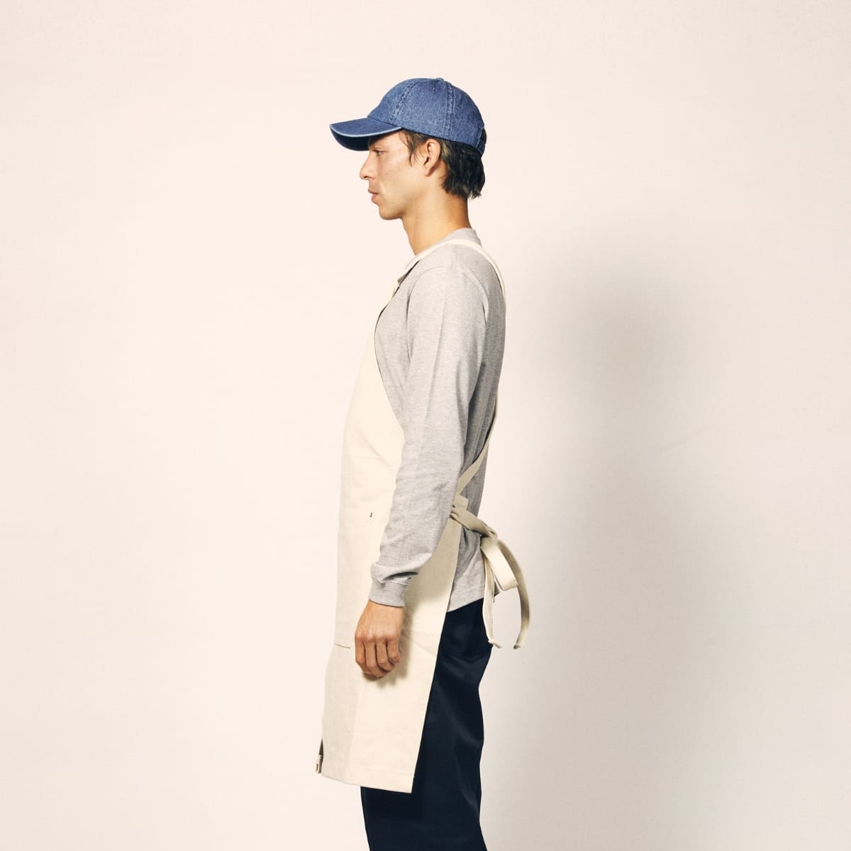 ウォッシュキャンバス エプロン（クロスタイプ） | ノベルティ(小物) | 1枚 | 1384-01 | キャメル