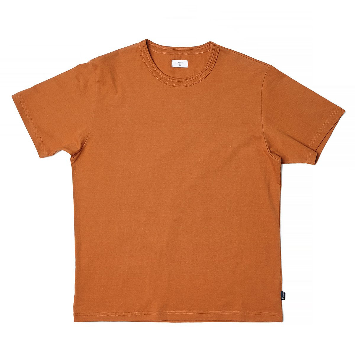 DOUBLE RIBS ダブルネックリブ 厚手半袖Tシャツ | メンズ | 1枚 | WHTTP_DR | ORANGE