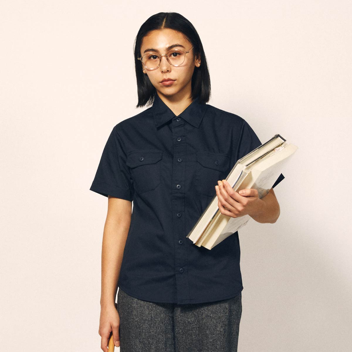 T／C ワークシャツ | ビッグサイズ | 1枚 | 1772-01 | オフホワイト