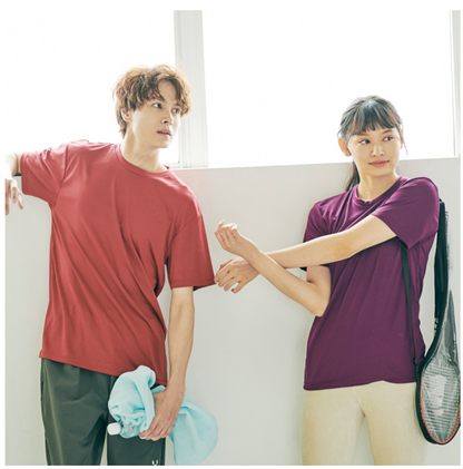 3.5オンス インターロックドライTシャツ | メンズ | 1枚 | 00350-AIT | バーガンディ