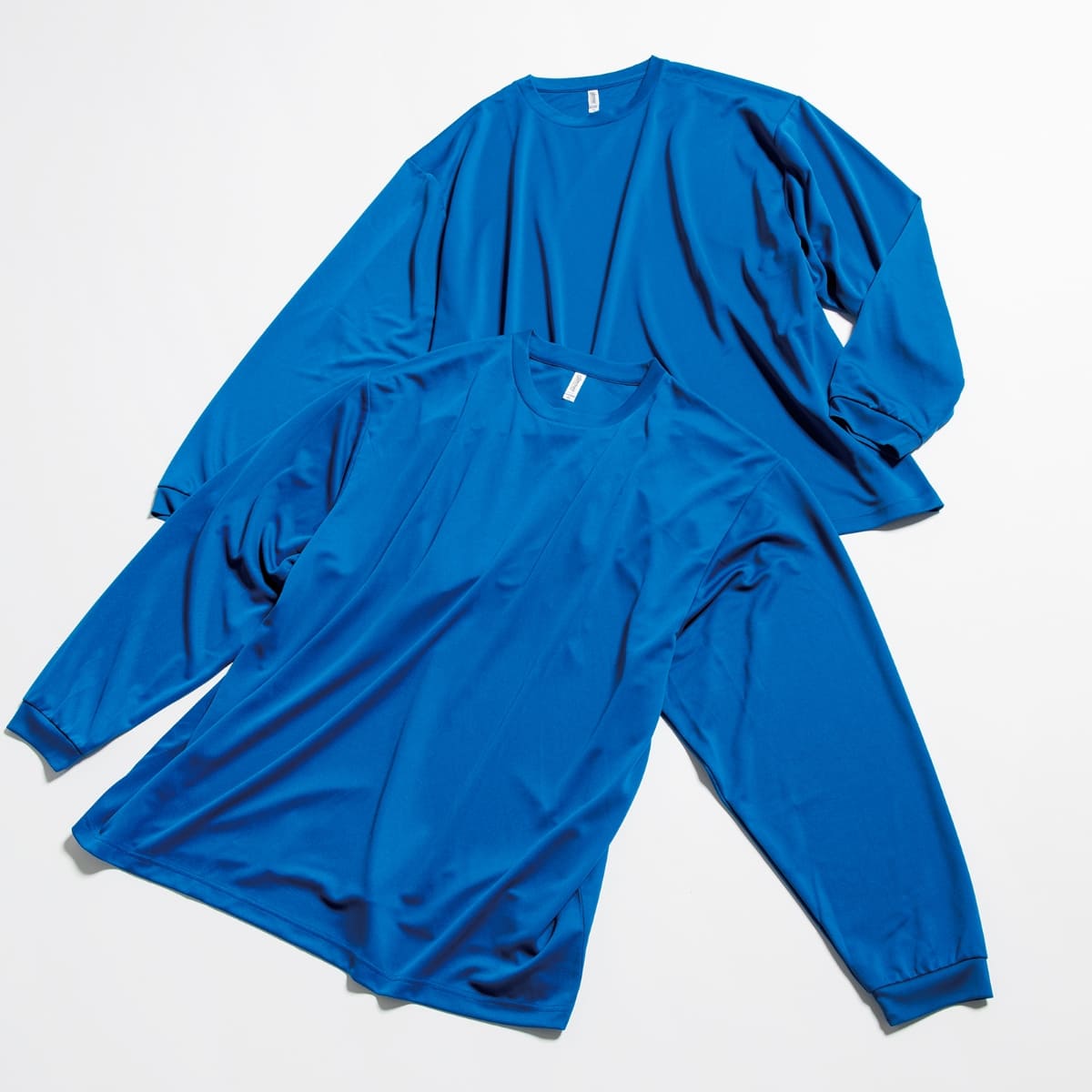 ドライロングスリーブTシャツ | ビッグサイズ | 1枚 | 00304-ALT | ロイヤルブルー
