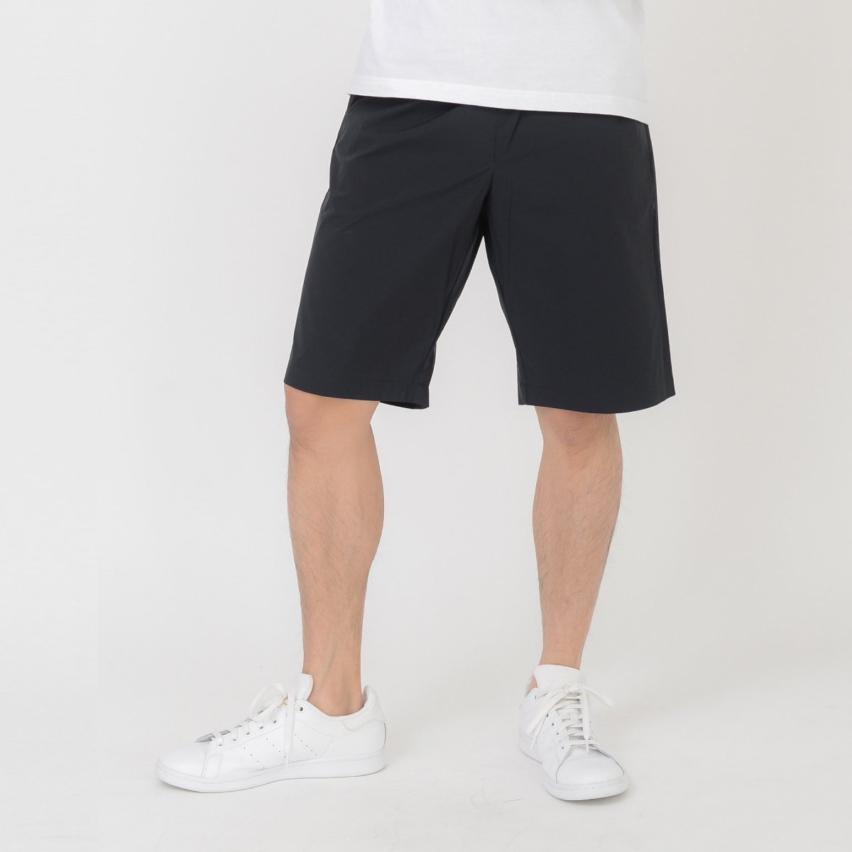 ドライストレッチハーフパンツ | ビッグサイズ | 1枚 | 00372-SAH | ブラック