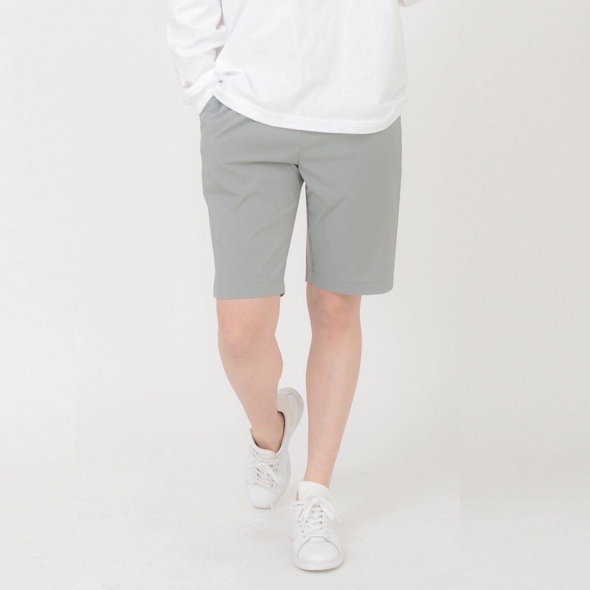 ドライストレッチハーフパンツ | ビッグサイズ | 1枚 | 00372-SAH | ブラック