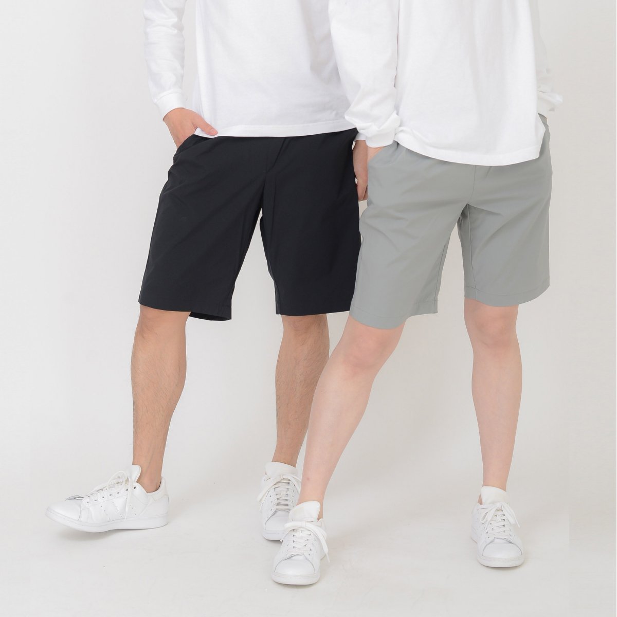 ドライストレッチハーフパンツ | ビッグサイズ | 1枚 | 00372-SAH | ブラック