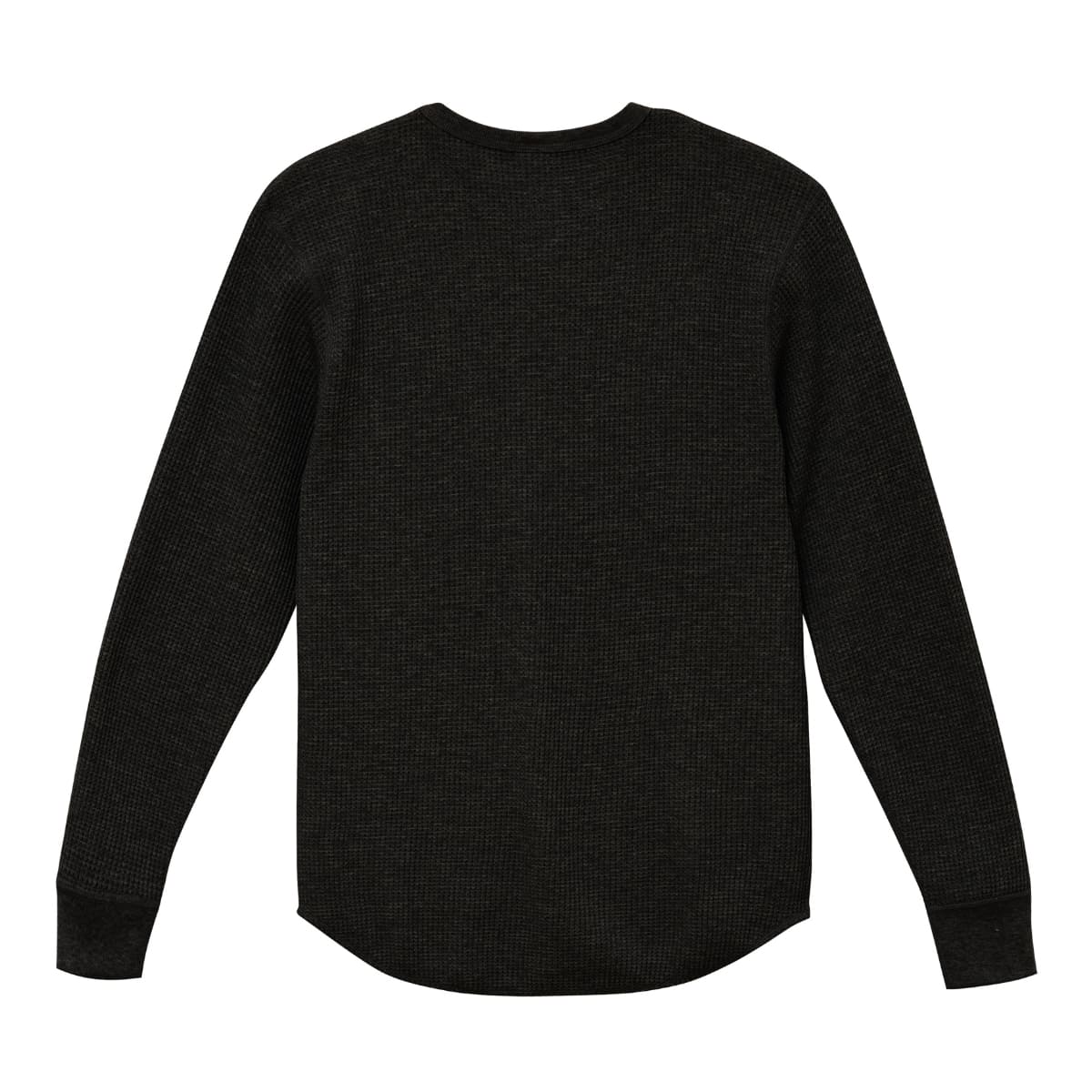 10.3オンス ヘヴィーウェイト ワッフル ロングスリーブ Tシャツ | メンズ | 1枚 | 3960-01 | ブラック