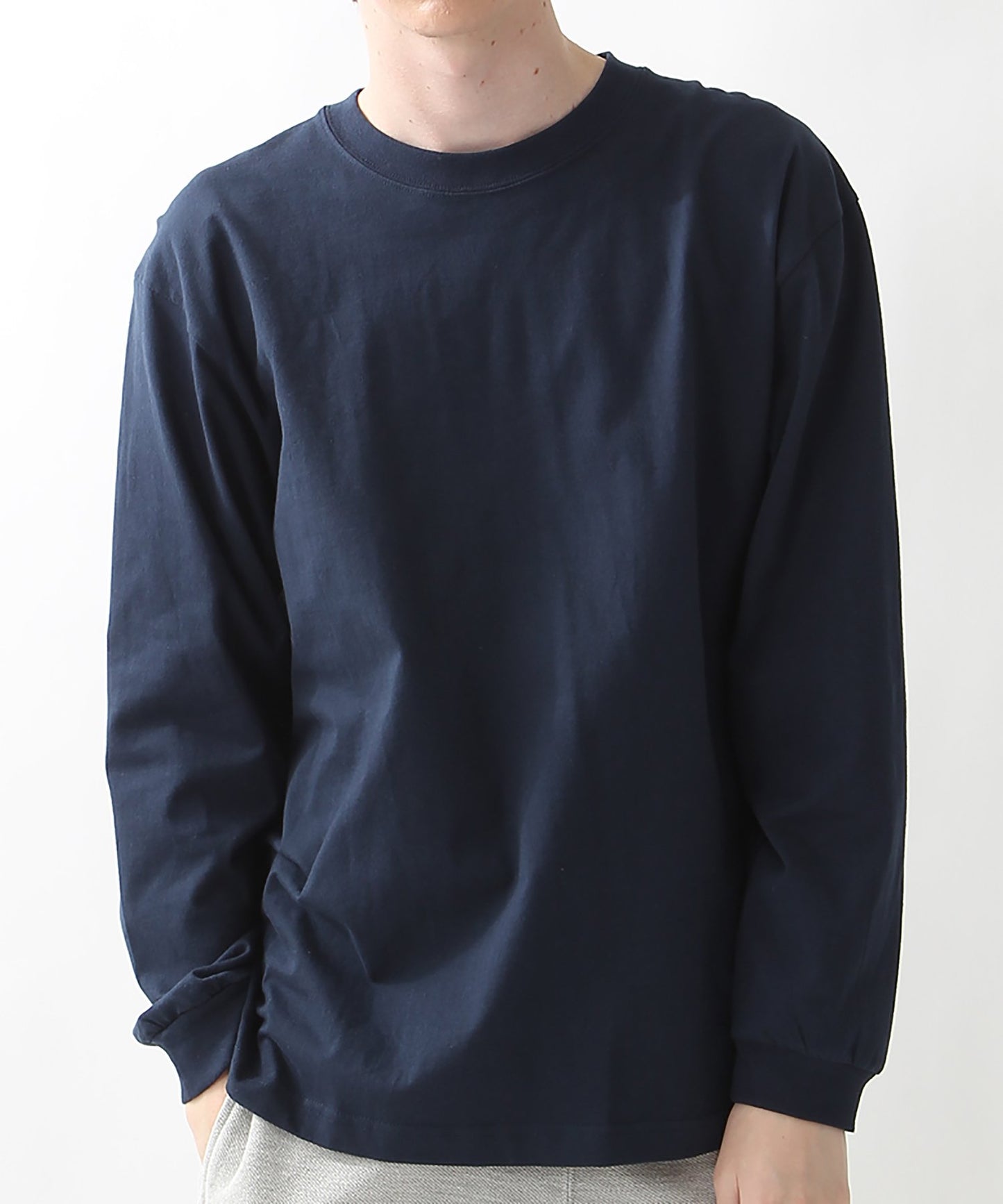 BEEFY LONG SLEEVE | メンズ | 1枚 | H5186 | ネイビー