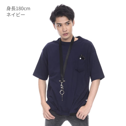 5.6オンス ビッグシルエットT ポケット付 | メンズ | 1枚 | 5008-01 | ミックスグレー