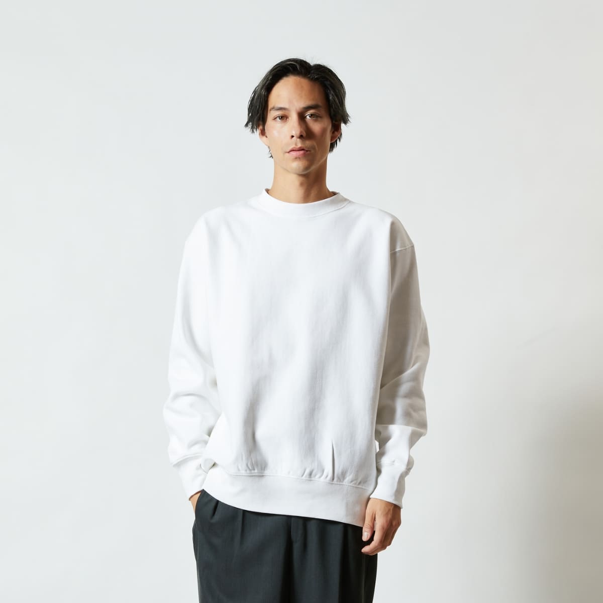 12.0オンス ヘヴィーウェイト クルーネック スウェット | メンズ | 1枚 | 5764-01 | ストーンブルー