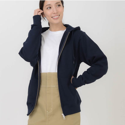 12.7オンス ヘヴィーウェイト スウェット フルジップ パーカ（裏パイル） | ビッグサイズ | 1枚 | 5767-01 | ブラック