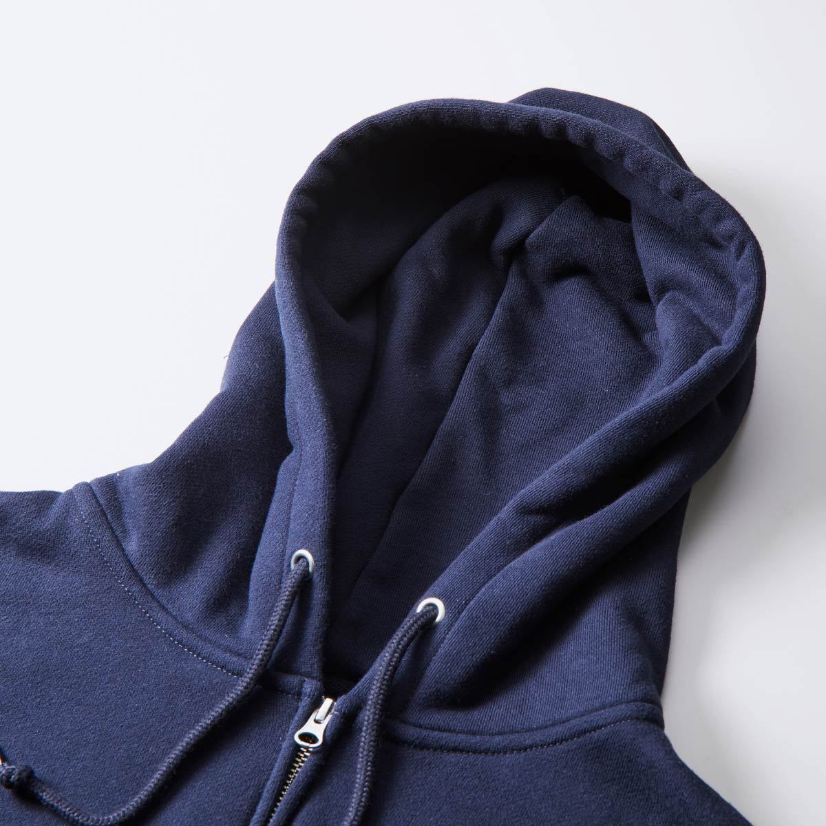 12.7オンス ヘヴィーウェイト スウェット フルジップ パーカ（裏パイル） | ビッグサイズ | 1枚 | 5767-01 | ブラック