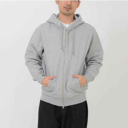 12.7オンス ヘヴィーウェイト スウェット フルジップ パーカ（裏パイル） | ビッグサイズ | 1枚 | 5767-01 | ブラック