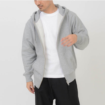 12.7オンス ヘヴィーウェイト スウェット フルジップ パーカ（裏パイル） | ビッグサイズ | 1枚 | 5767-01 | ブラック