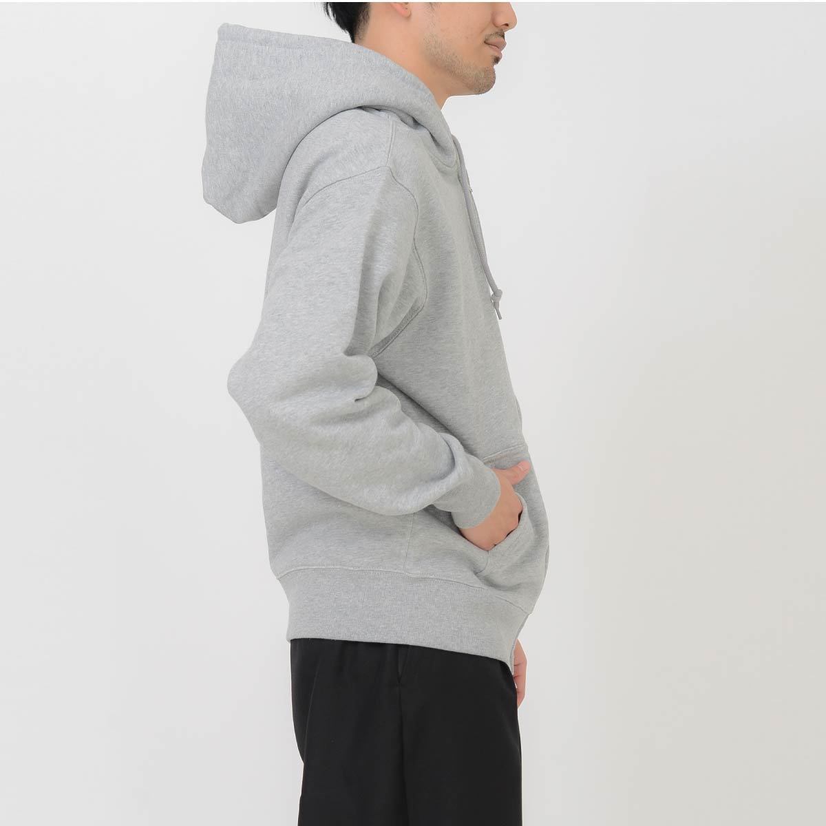 12.7オンス ヘヴィーウェイト スウェット フルジップ パーカ（裏パイル） | ビッグサイズ | 1枚 | 5767-01 | ブラック