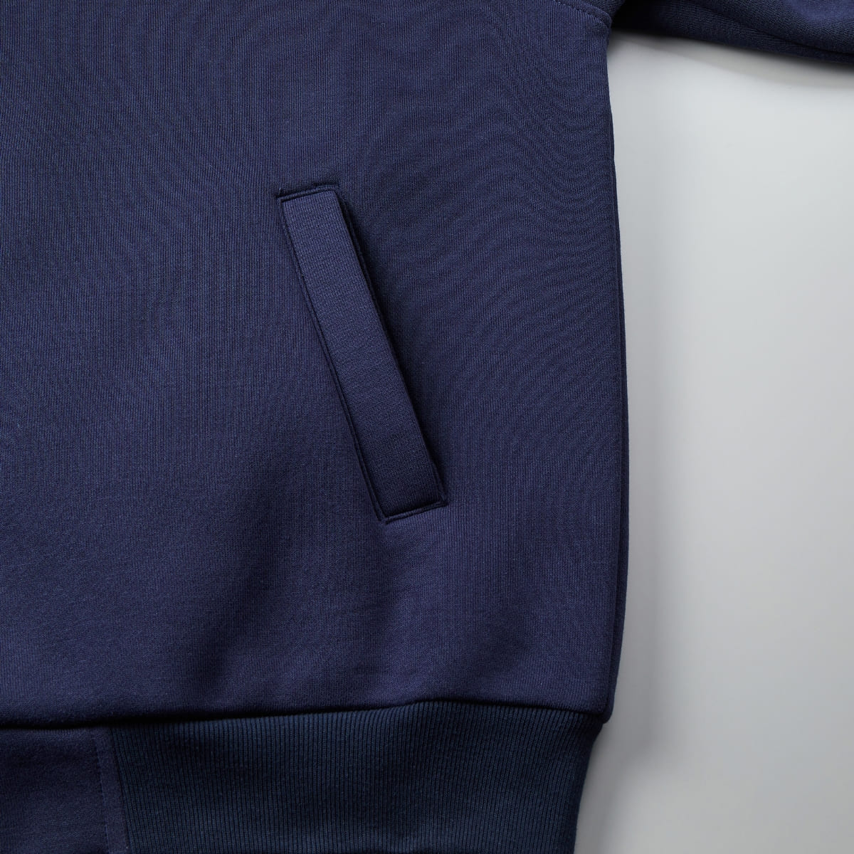 10.0オンス T/C ルーズフィット スウェット スナップ ジャケット (裏起毛) | メンズ | 1枚 | 5789-01 | ネイビー
