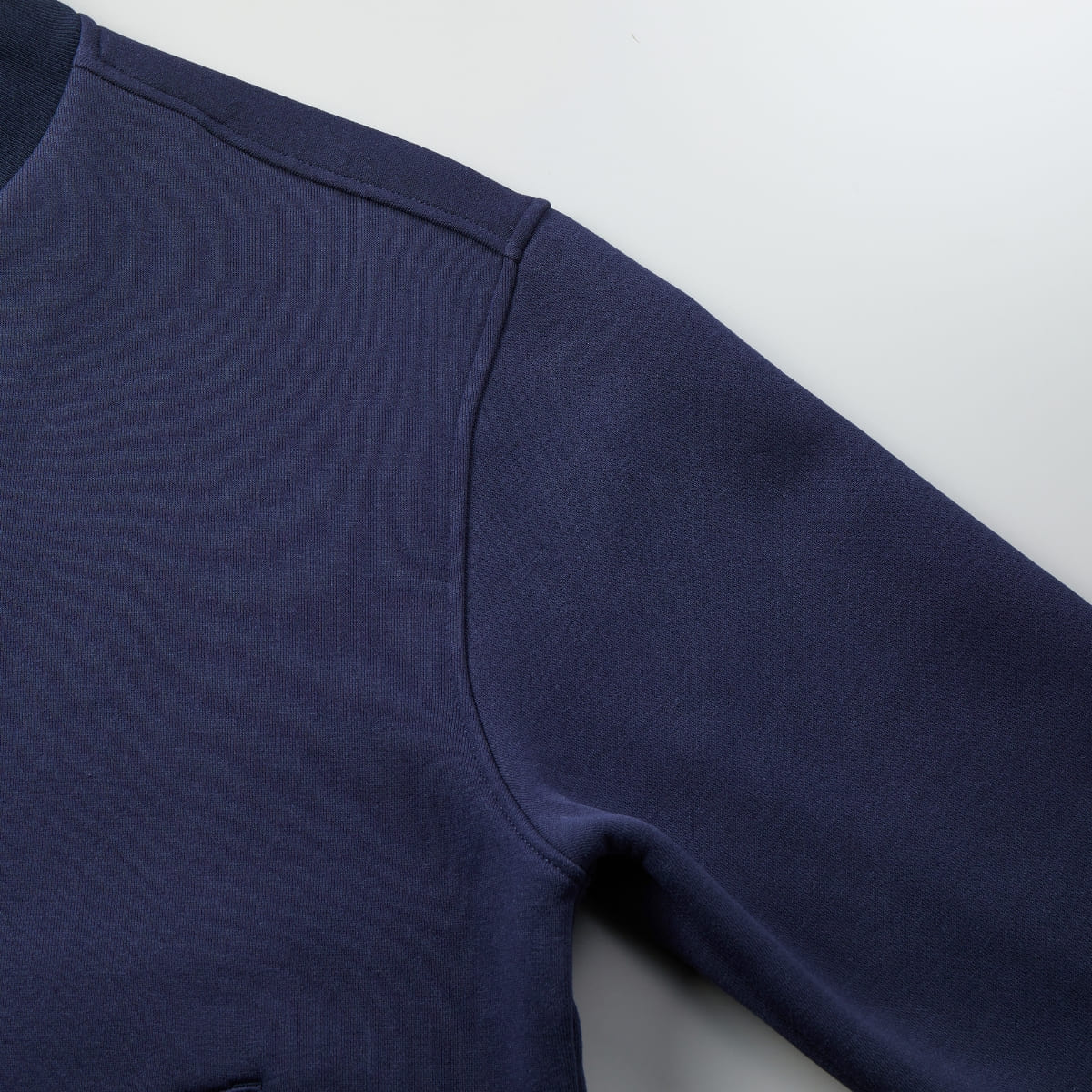 10.0オンス T/C ルーズフィット スウェット スナップ ジャケット (裏起毛) | メンズ | 1枚 | 5789-01 | ネイビー