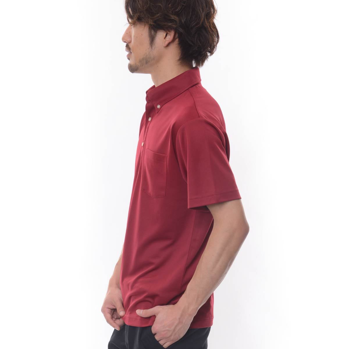 4.1オンス ドライ アスレチック ポロシャツ （ボタンダウン）（ポケット付） | メンズ | 1枚 | 5921-01 | ブラック
