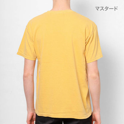 6.1 oz ガーメントダイポケットTシャツ | メンズ | 1枚 | 6030 | ネオンレッドオレンジ