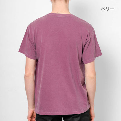 6.1 oz ガーメントダイポケットTシャツ | メンズ | 1枚 | 6030 | ベリー