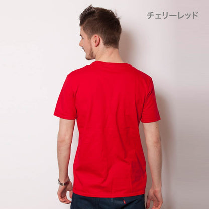 4.5 oz ソフトスタイルVネックTシャツ | メンズ | 1枚 | 64V00 | チェリーレッド